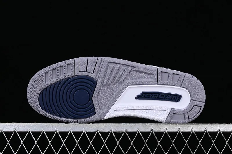 All categories Air Jordan Jordan series basketball shoes Air Jordan 3 foreign trade version Air Jordan 3 Retro "Midnight Navy" AJ3 Joe 3 midnight blue cement color CT8532-140